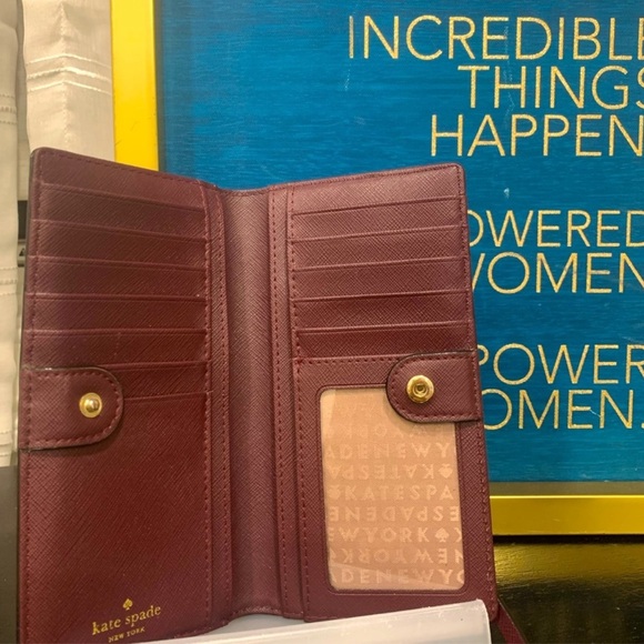 Kate Spade Cameron St Candace Satchel & Saffiano Leather Wallet In Blackberry - Picture 4 of 13